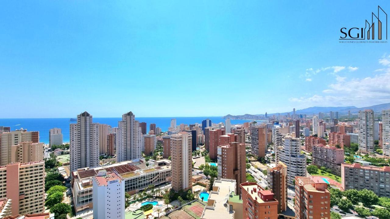 ベニドルムBahia Views - Premium Torres D' Oboeアパートメント エクステリア 写真