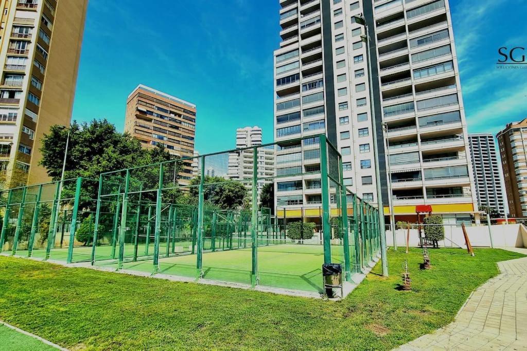 ベニドルムBahia Views - Premium Torres D' Oboeアパートメント エクステリア 写真