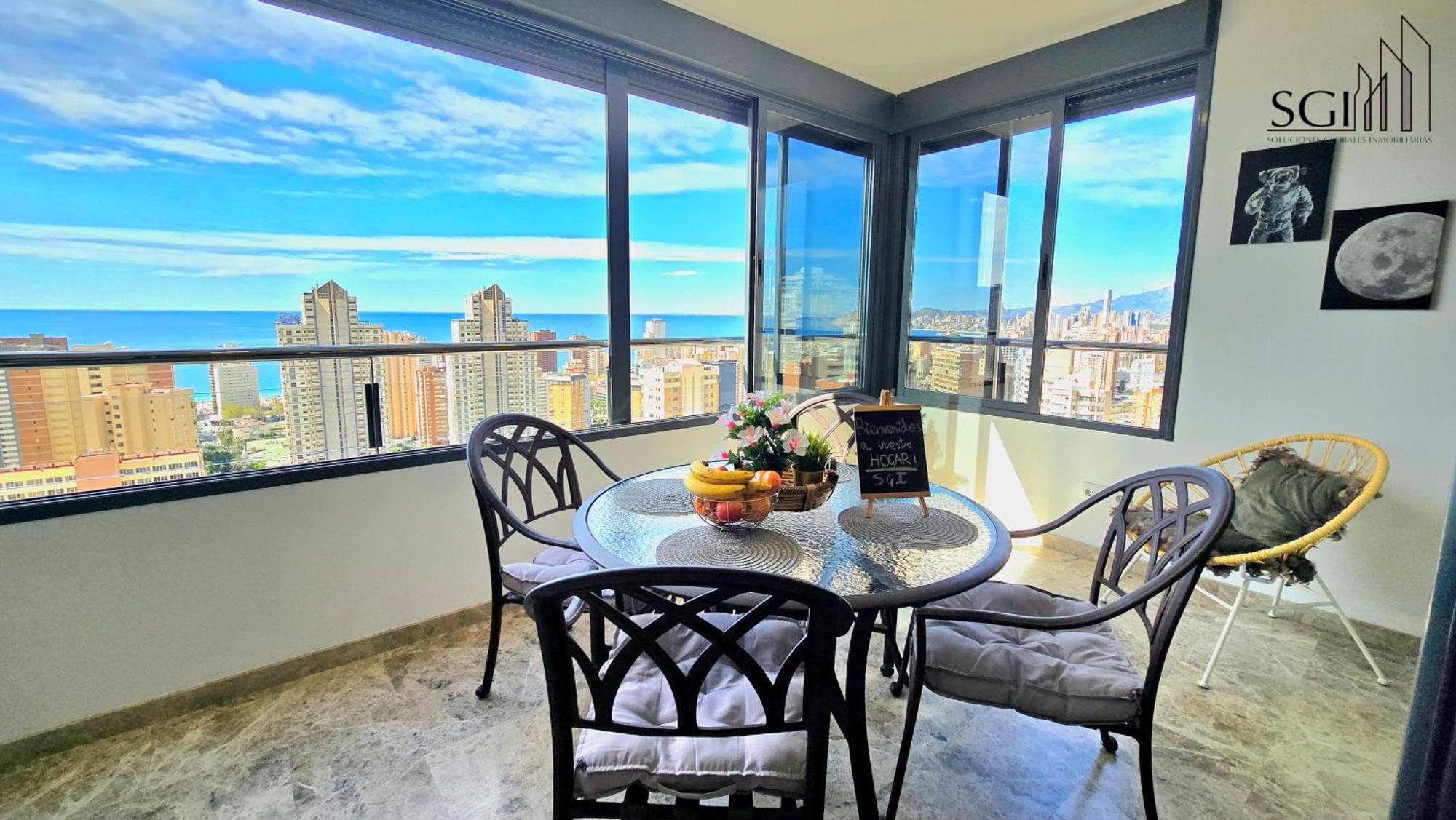 ベニドルムBahia Views - Premium Torres D' Oboeアパートメント エクステリア 写真