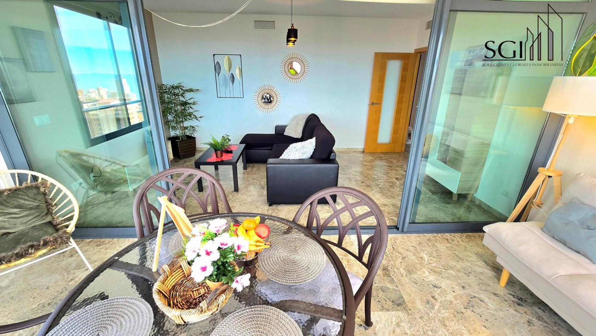ベニドルムBahia Views - Premium Torres D' Oboeアパートメント エクステリア 写真