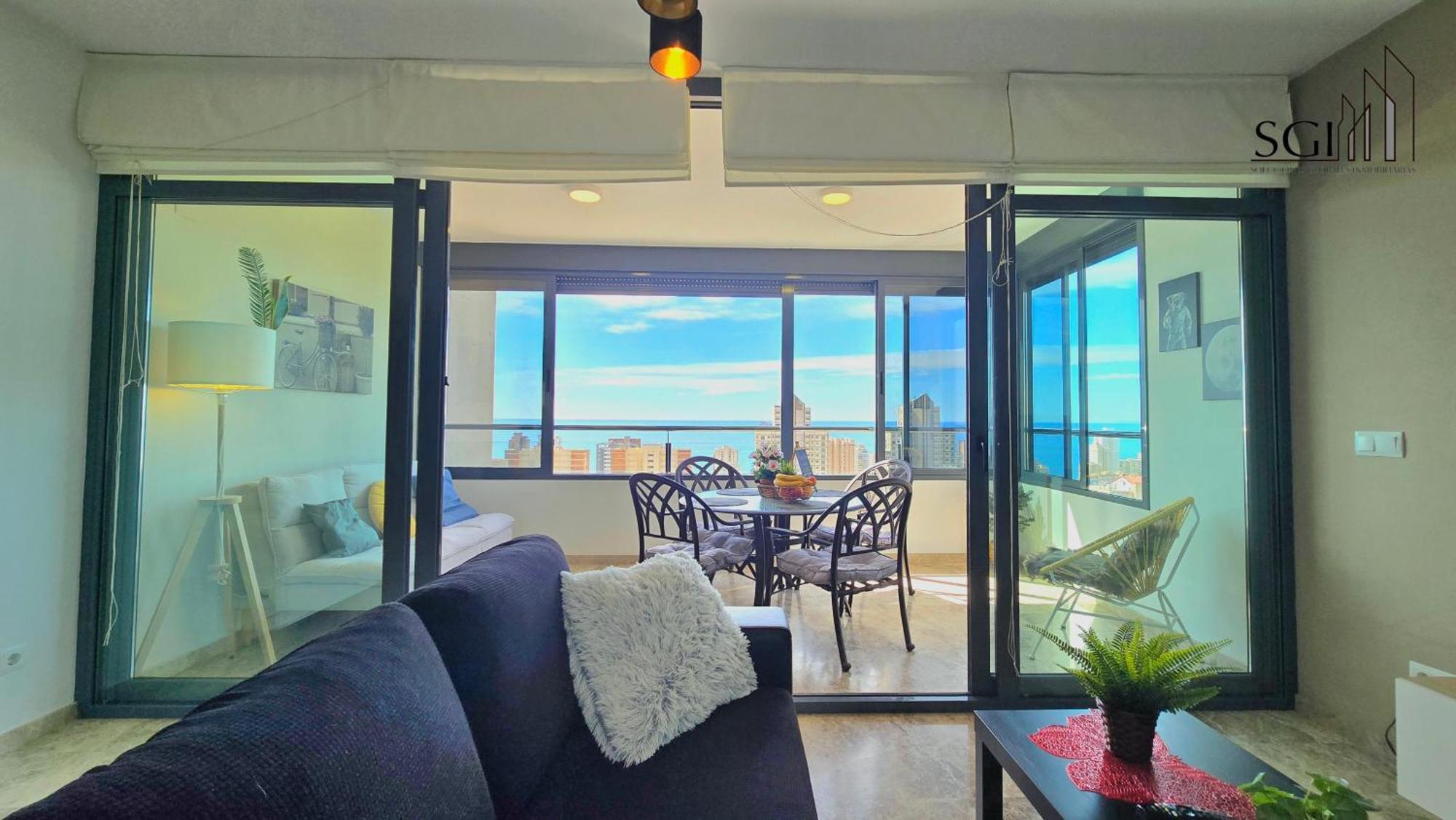 ベニドルムBahia Views - Premium Torres D' Oboeアパートメント エクステリア 写真